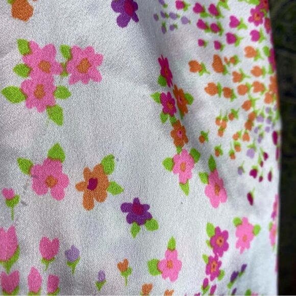 Y2K Victoria’s Secret White Floral Satin and Lace Slip Dress Size Extra Small - Picture 11 of 16